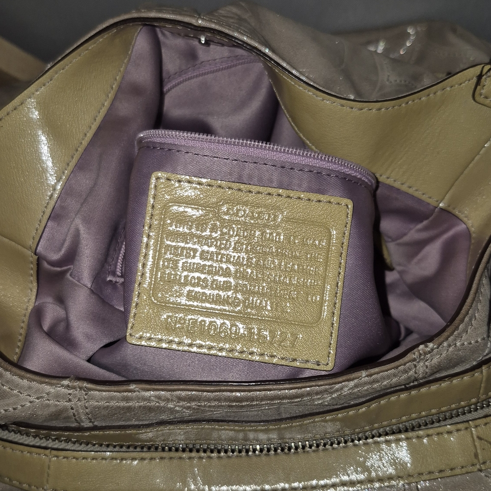 Coach Maggie Shimmer Hobo Bag - Picture 12 of 13